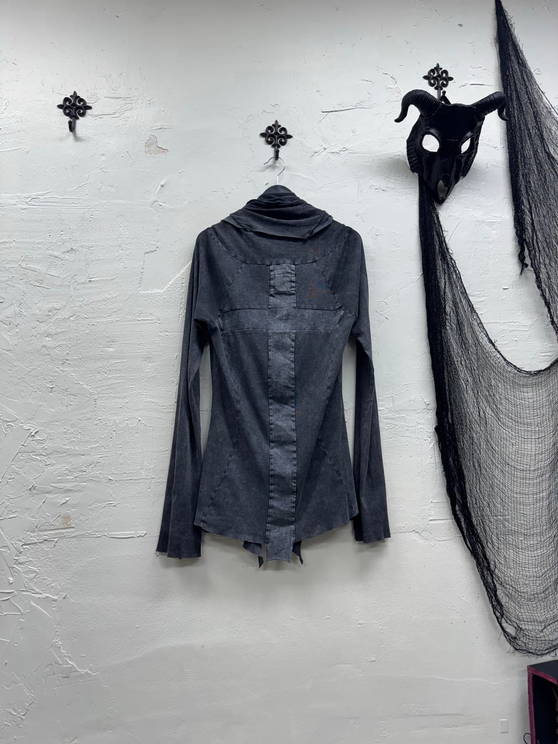 Lgb 00s archive back cross cardigan 상품이미지2