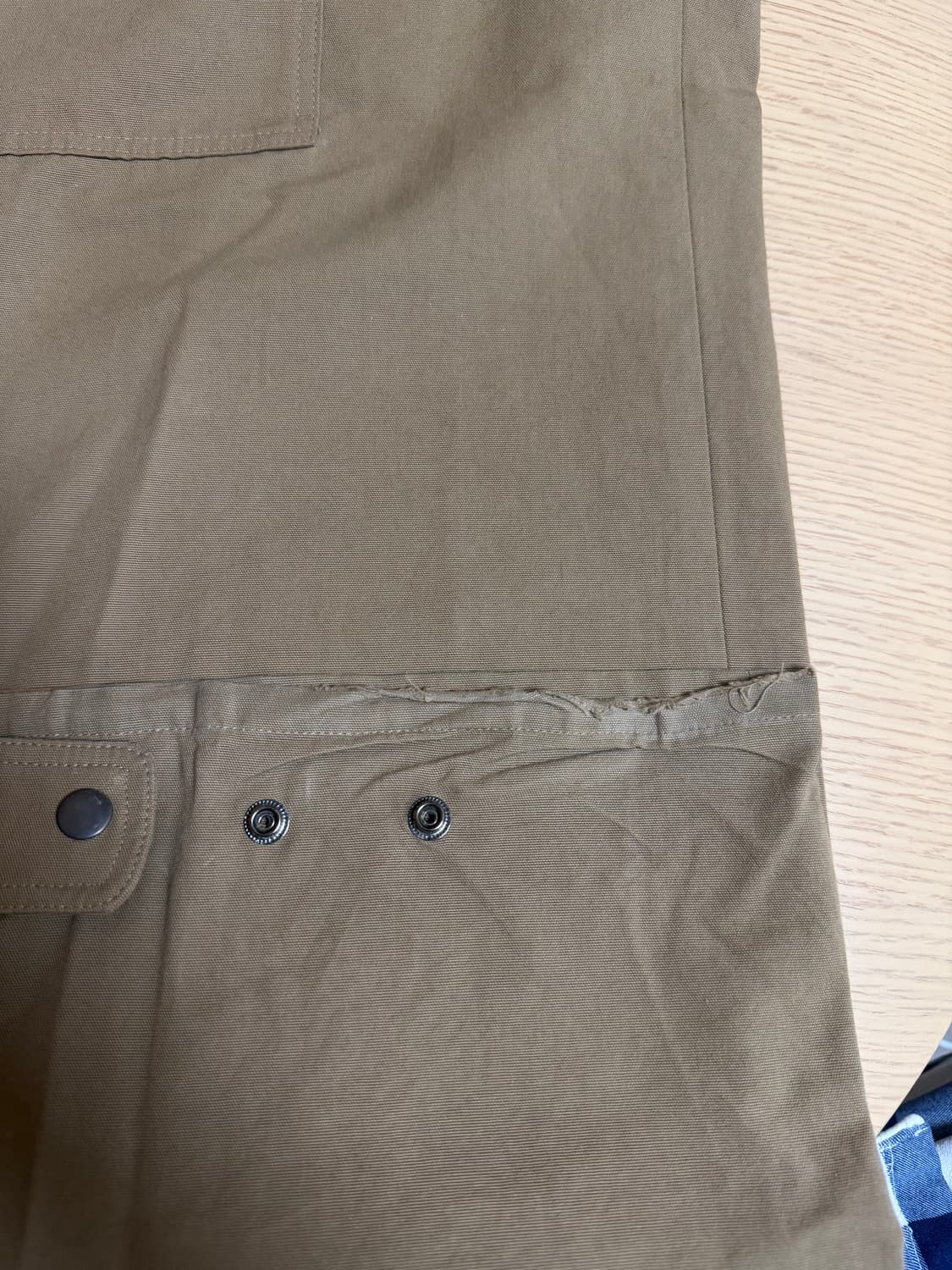 모이아 코튼 스냅 팬츠 s 상품이미지2