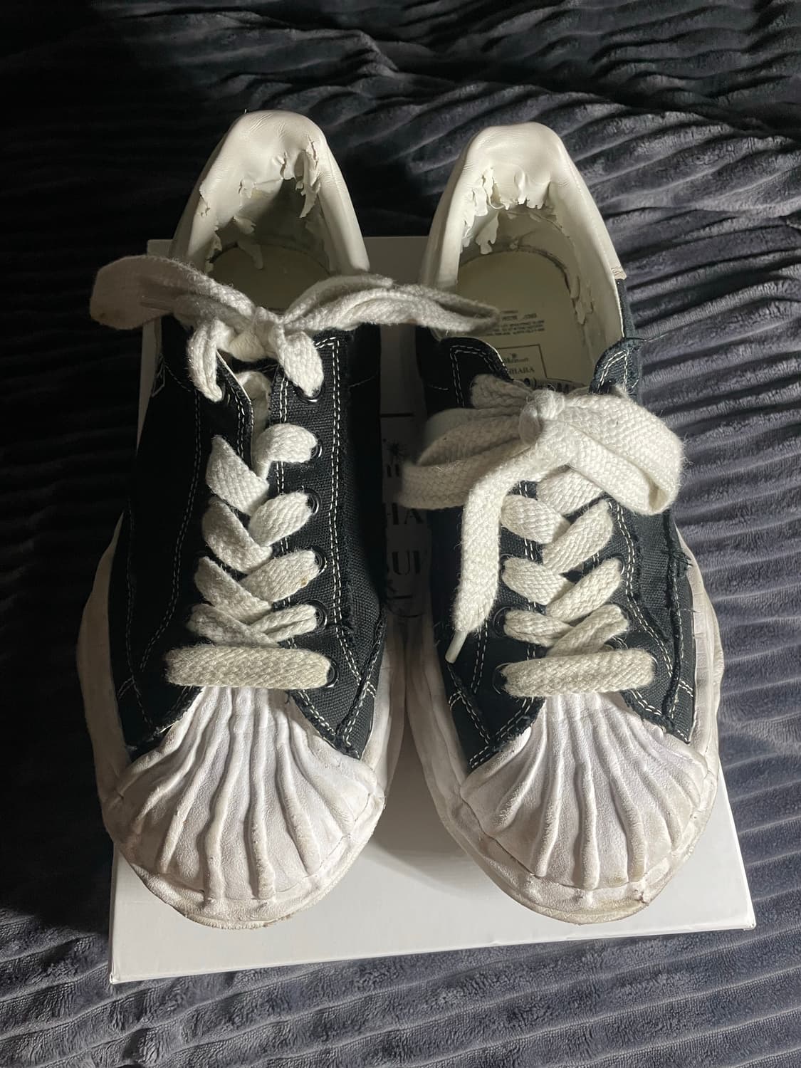 미하라 야스히로 블레이키 OG 블랙 스니커즈 상품이미지2