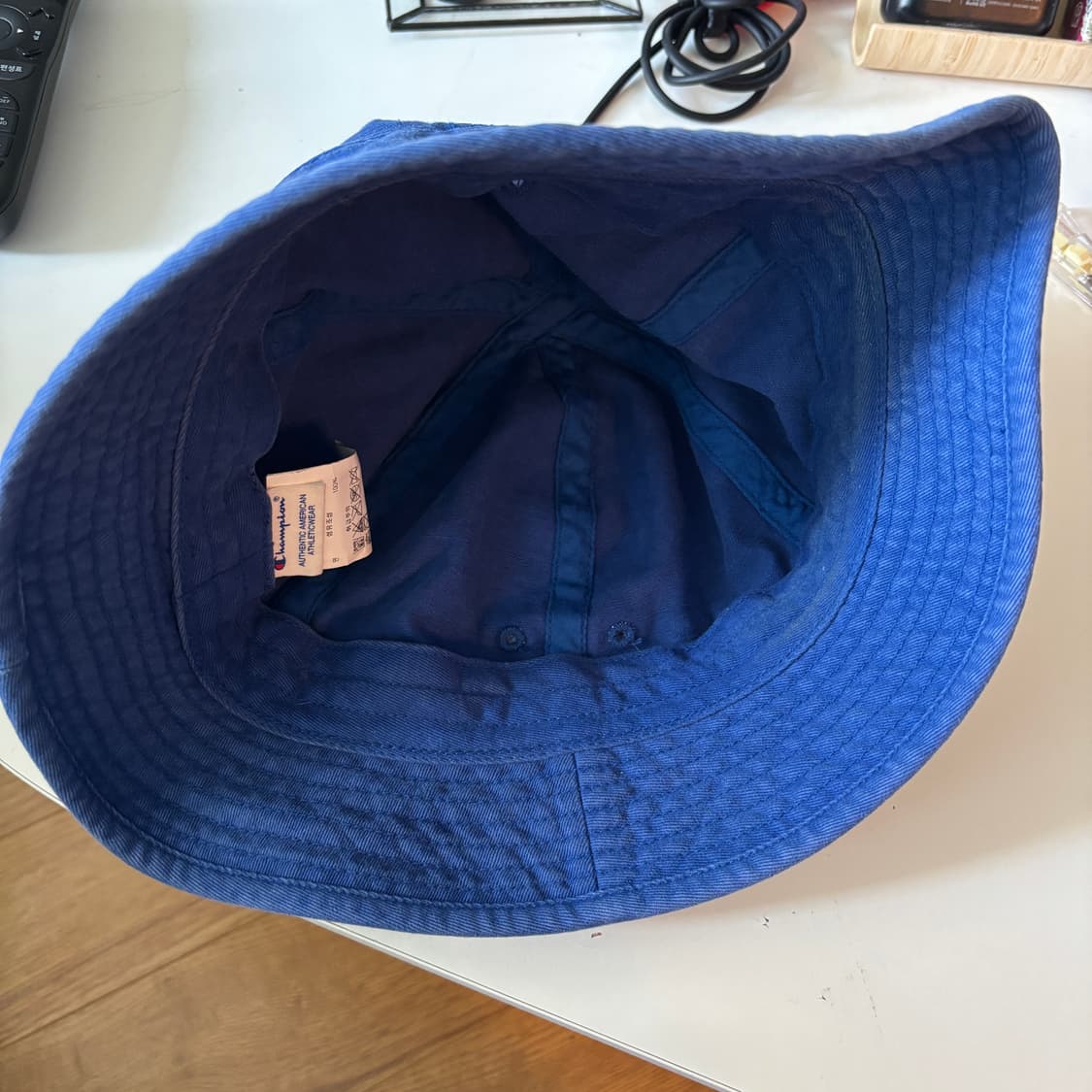 챔피온 버킷햇 파란색(XXX) 상품이미지3