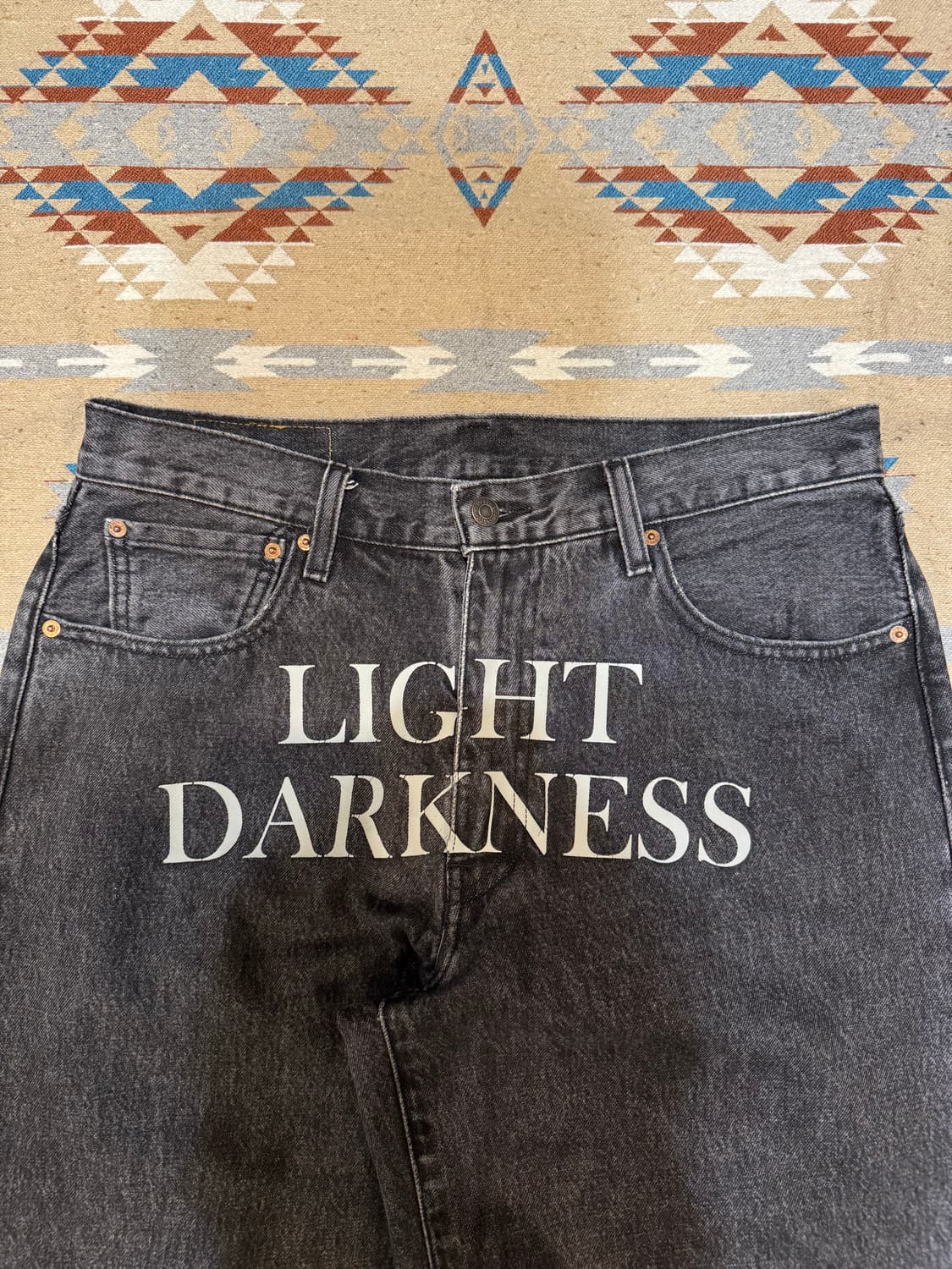 [32] 언더커버 x 리바이스 UC1E9502 팬츠 블랙 상품이미지2