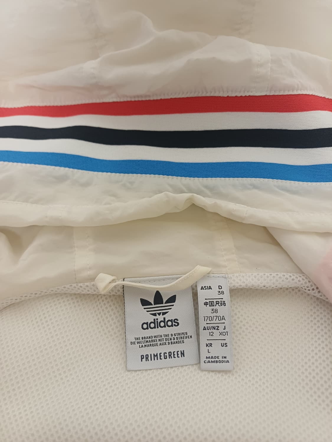 [L] 아디다스 오리지널스 아디컬러 트라이컬러 윈드브레이커  상품이미지4
