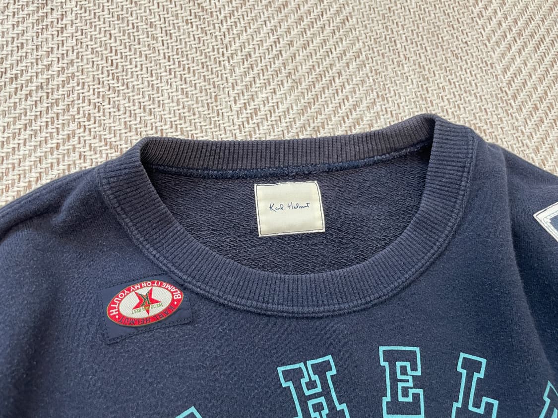 칼헬무트 공군 레이싱 바시티자켓 스웻셔츠 상품이미지4