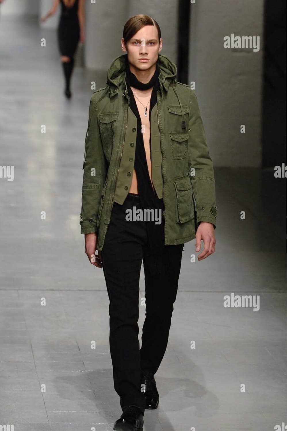 Neil Barret 06aw 밀리터리 파카 상품이미지1