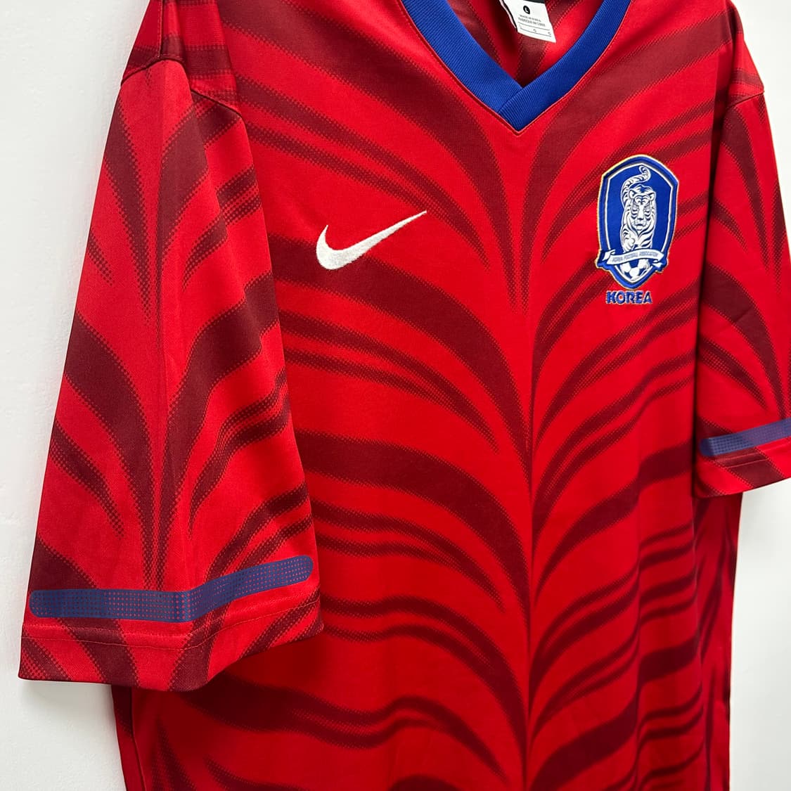 나이키 대한민국 국대 10-12 노마킹 홈 유니폼 L 상품이미지4