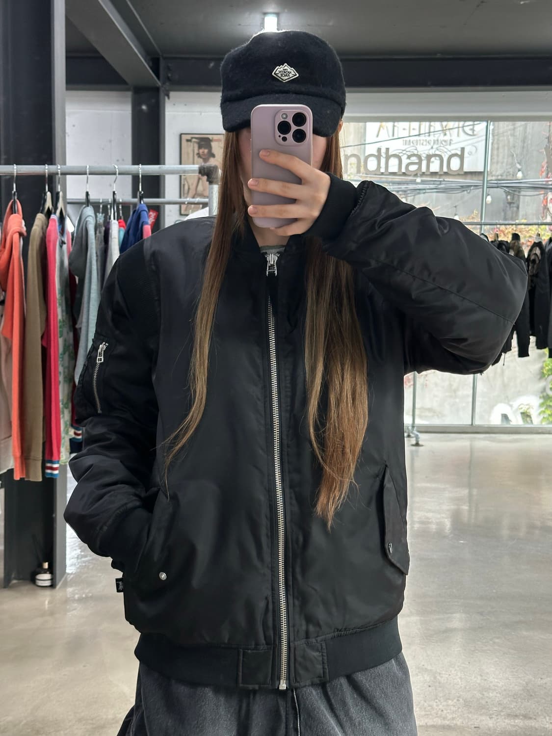 스투시 ma-1 점퍼 상품이미지2