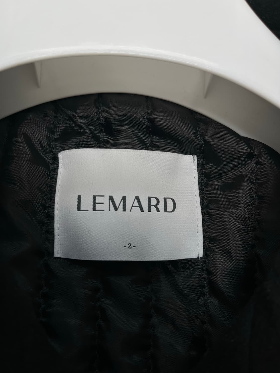 2)르마드 울 더블 포켓 하이넥 자켓 블랙 상품이미지5