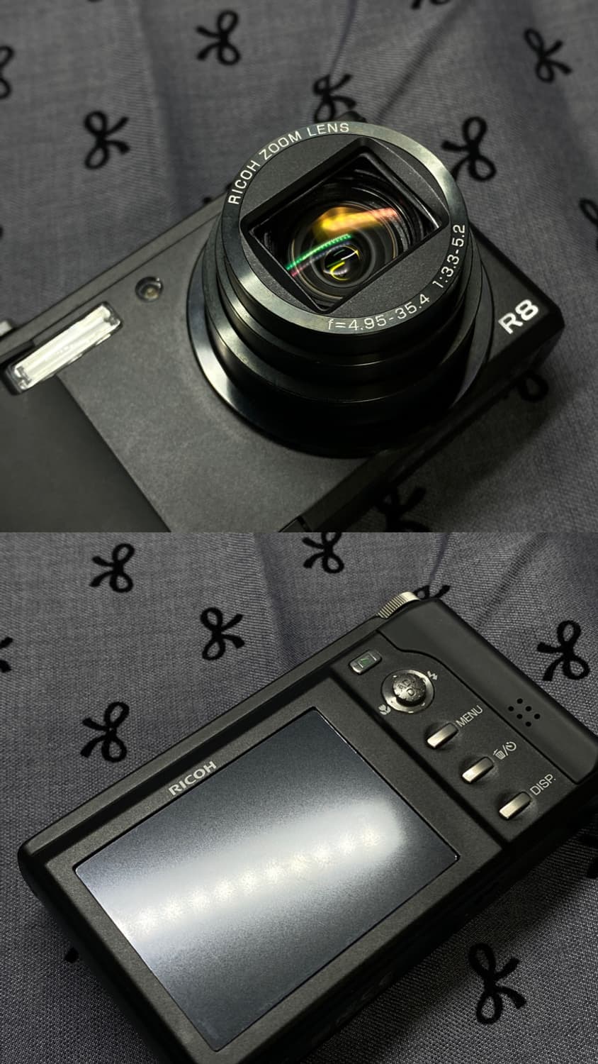 ✨원영픽✨풀박- ricoh r8 검정 디카 미품 상품이미지3