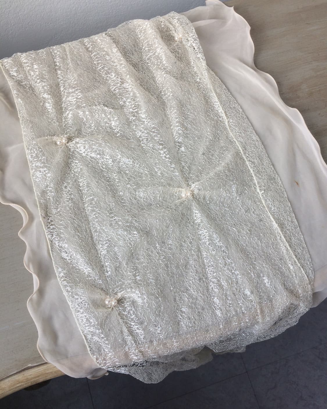lace trimming scarf 상품이미지5