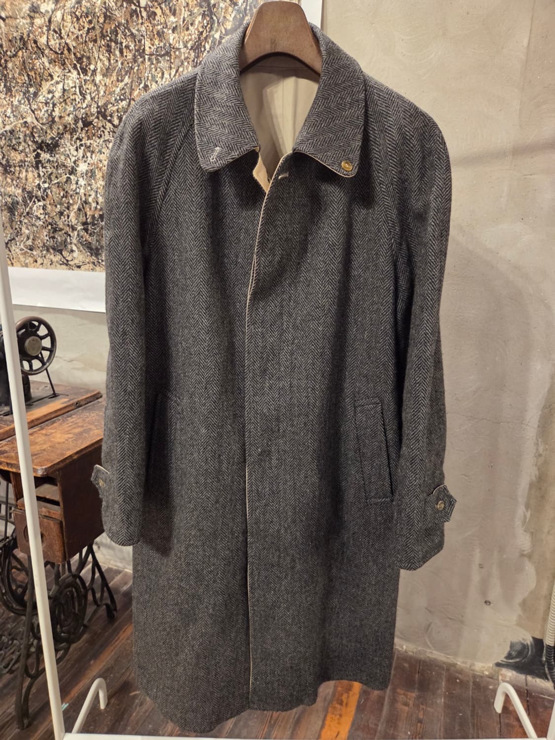 뉴요커 리버시블 래글런코트 상품이미지3