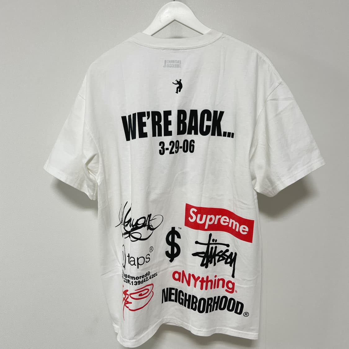 슈프림 2006 UNION LA 리뉴얼 기념 티셔츠 “RETURN OF  상품이미지3