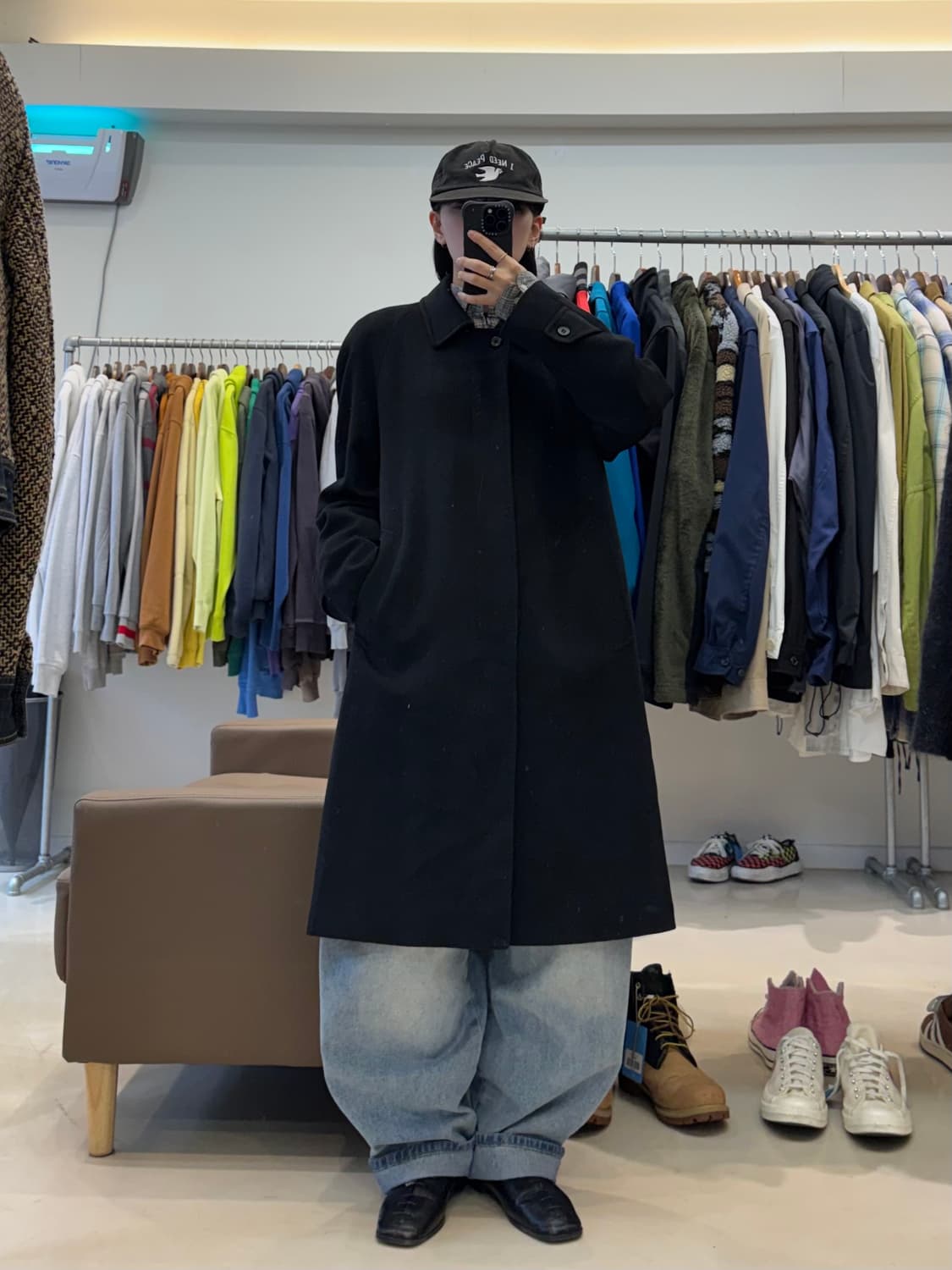 Oppulent 일본 캐시미어 롱 코트 상품이미지6