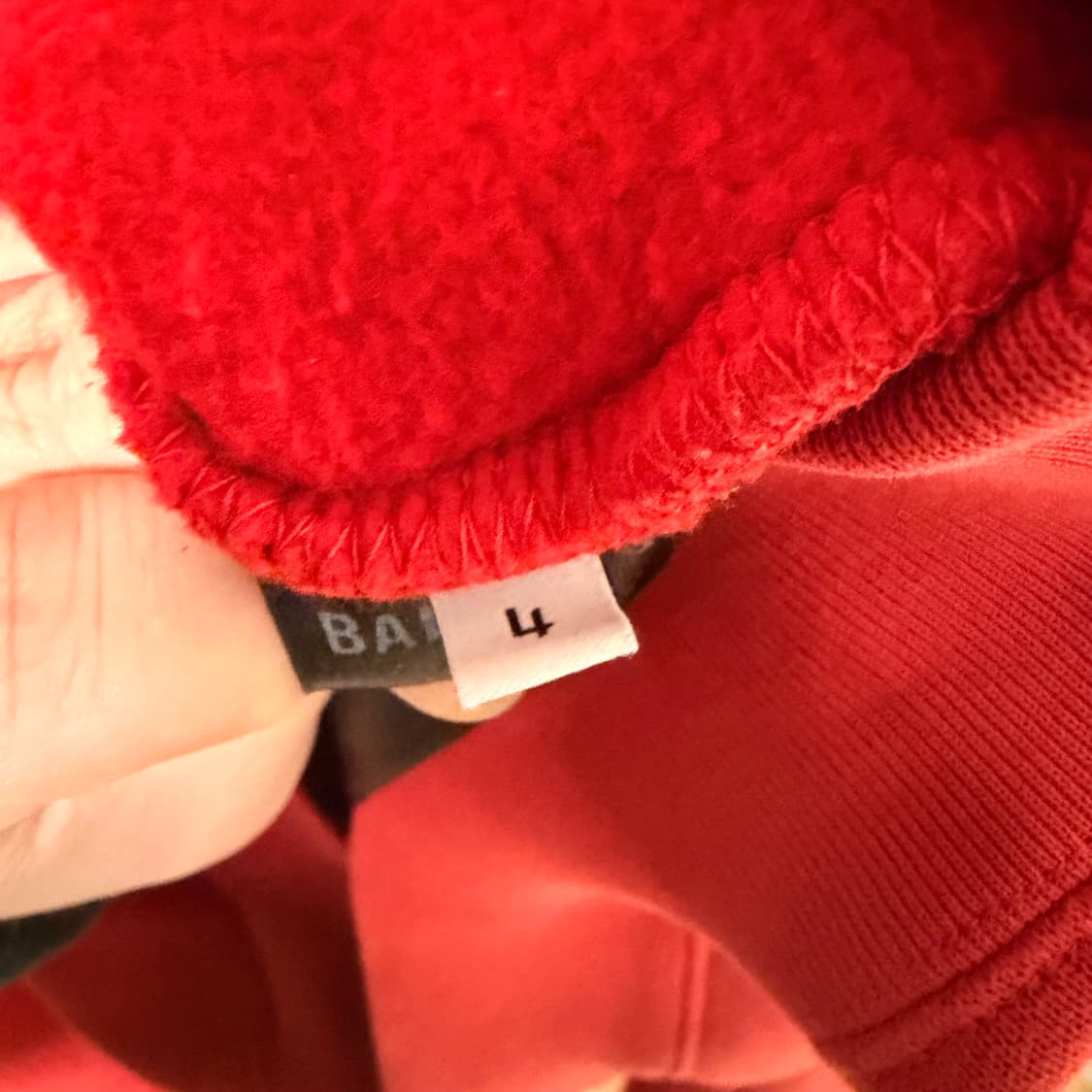 [4사이즈]발렌시아가 bb로고 후드티 상품이미지3