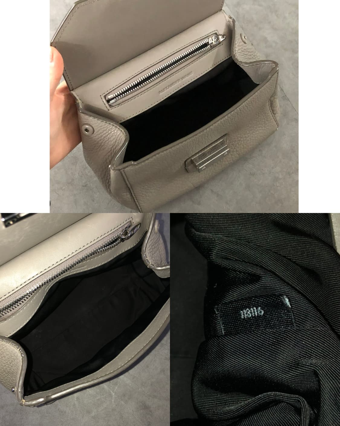 Alexander Wang 알렉산더왕 그레이 크로스백 상품이미지6