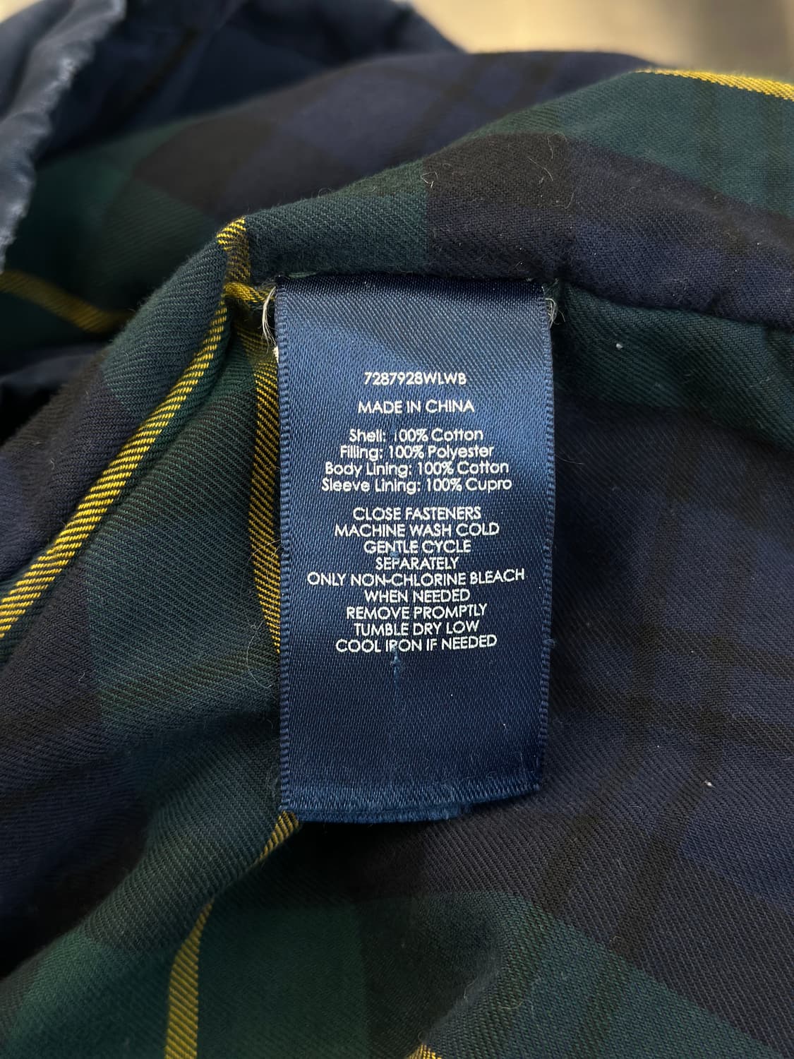 폴로 랄프로렌 네이비 블루종 점퍼  상품이미지5