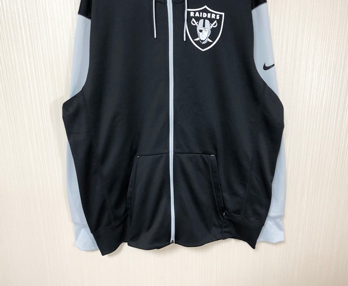 NFL 나이키 라스베가스 레이더스 후드집업자켓 L(해외) 상품이미지3