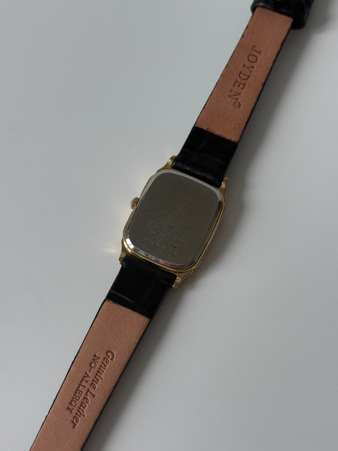 1980s Roman Gold Tank Ladies Quartz 상품이미지5