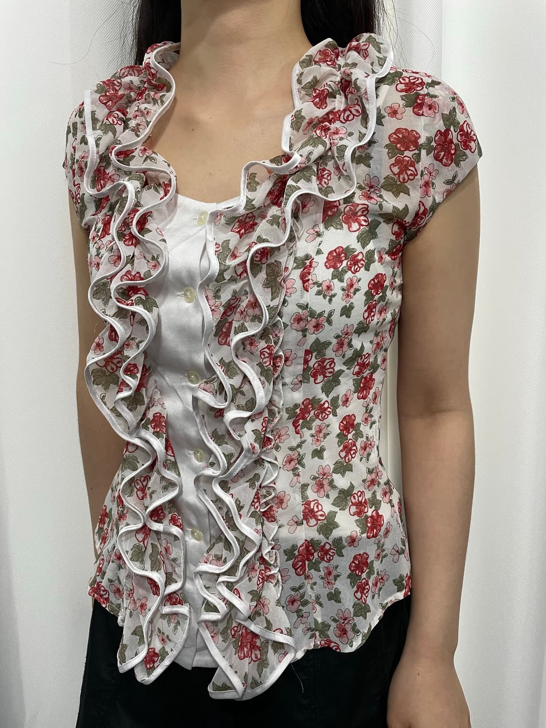 naracamicie design blouse 상품이미지2