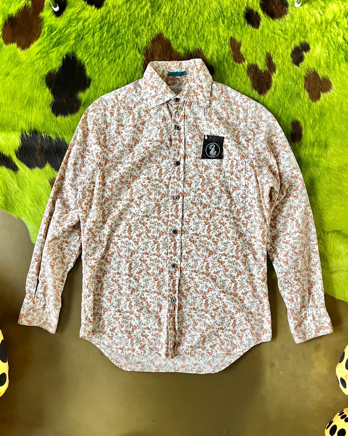 Old Paul Smith Floral Western Shirt 상품이미지3