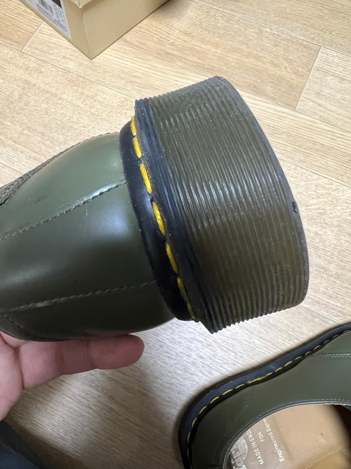 엔지니어드 가먼츠 닥터마틴 uk9 made in uk 상품이미지4