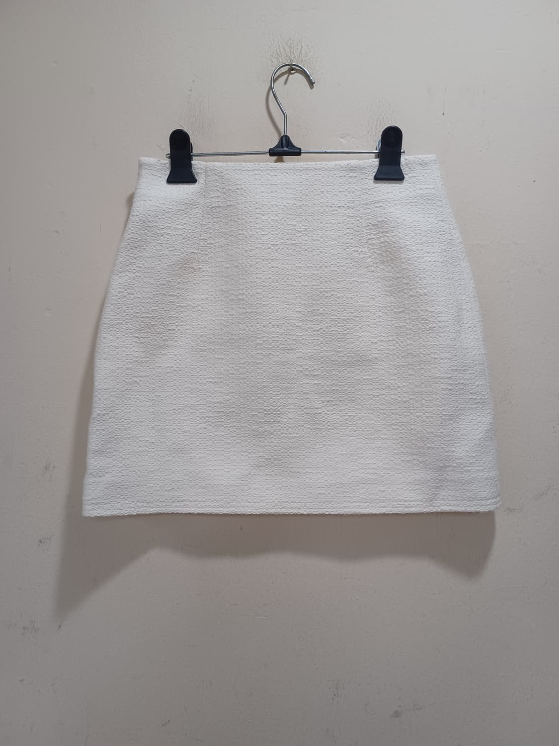 FRONTROW 프론트로우 아이보리색 트위드 미니스커트  상품이미지1