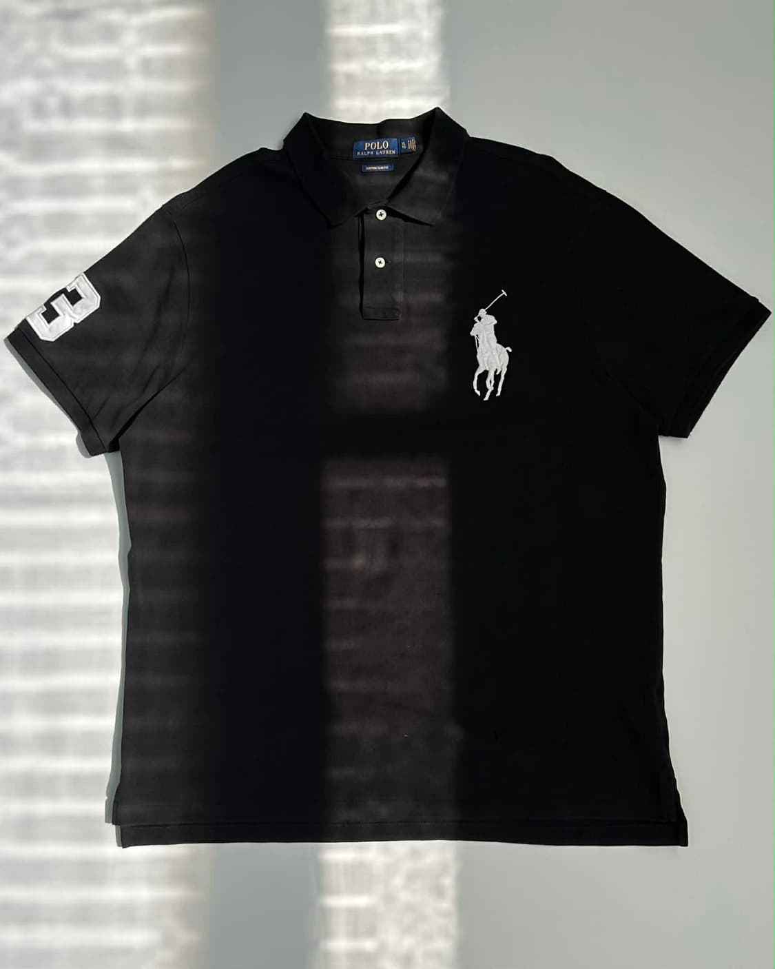 [XL] 폴로 랄프로렌 빅포니 블랙 치프키프 pk 반팔 카라티 상품이미지1
