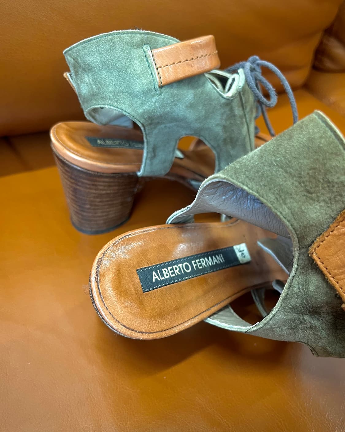 ALBERTO FERMANI Italian Leather Ancle 상품이미지5