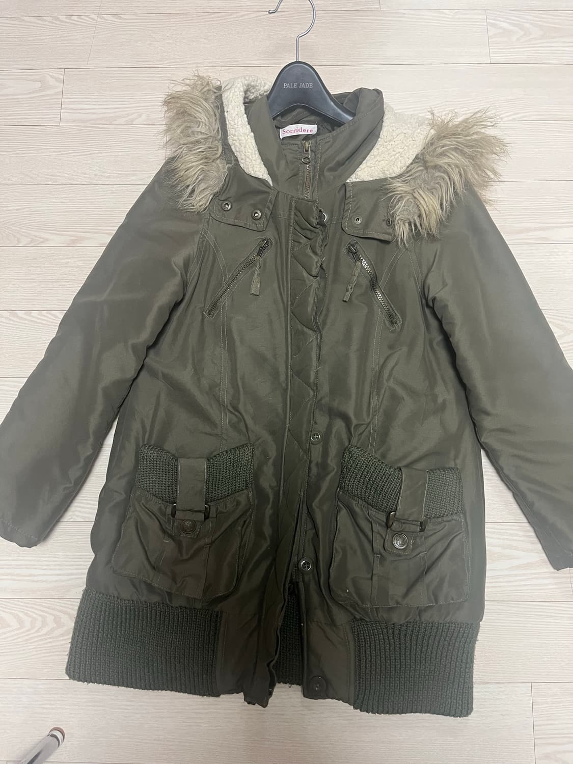 빈티지 카키 야상 상품이미지1