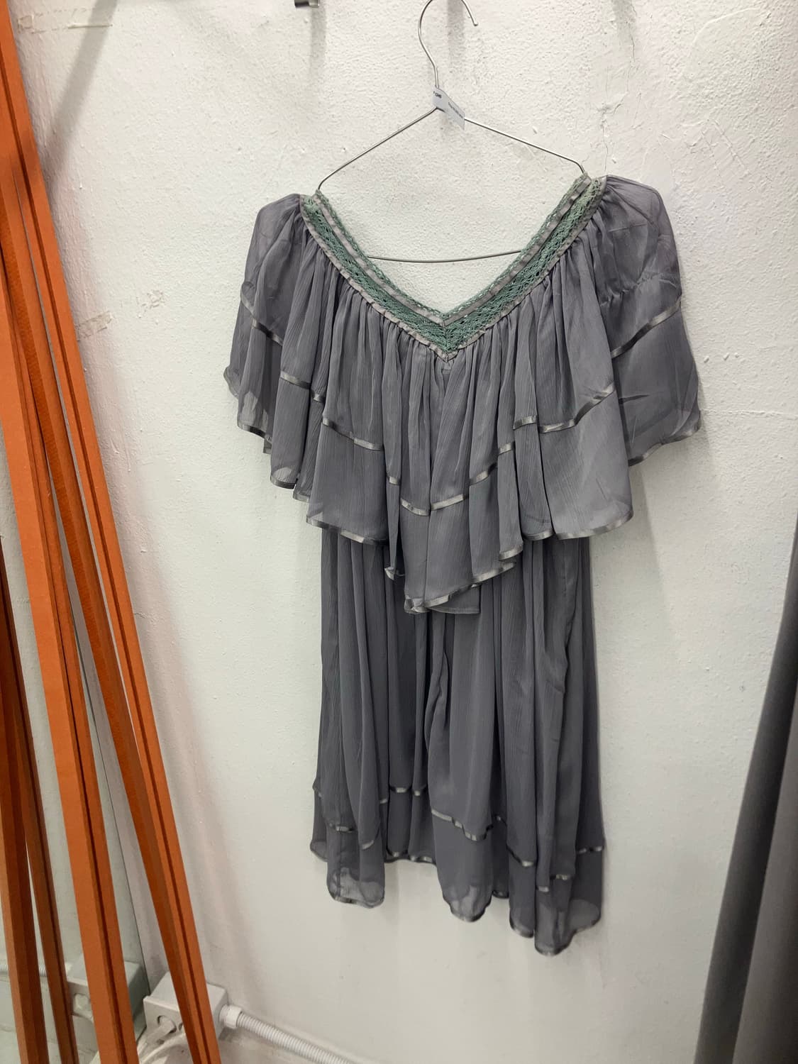 베이비퍼플 프릴 드레스 상품이미지1