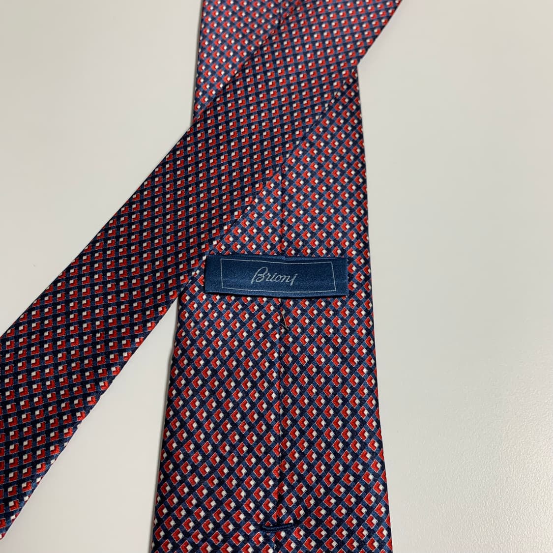 브리오니(Brioni) 명품 클래식 혼주넥타이 최상급 A+등급 8cm 상품이미지5