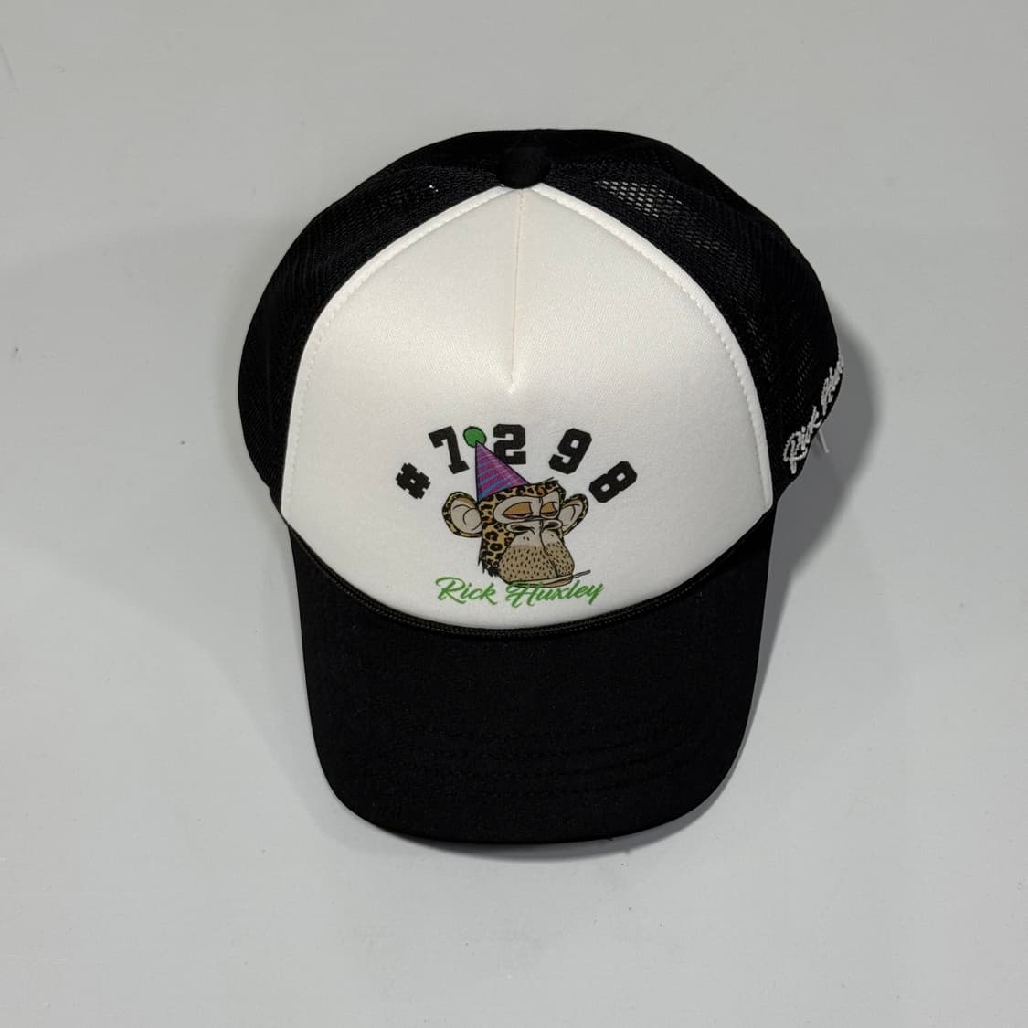 [SUPRA X #7298] MESH TRUCKER CAP BLACK 상품이미지2