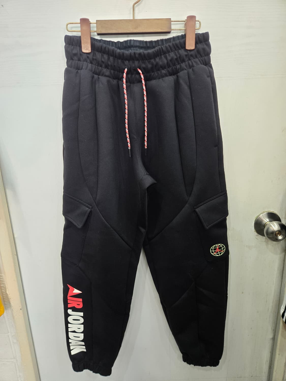 S,90,크게나옴)) JORDAN 조던 조거팬츠 바지! 디자인 짱 이뻐요 상품이미지1