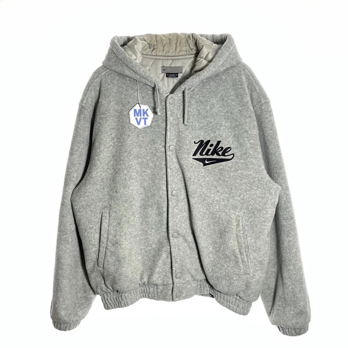 나이키 00’s 빅로고 후리스 후드자켓 상품이미지1