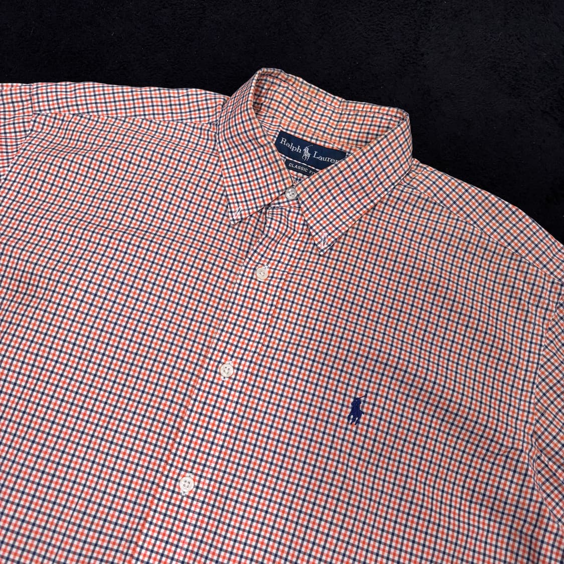 L 폴로 랄프로렌 잔 체크 반팔 셔츠 상품이미지3