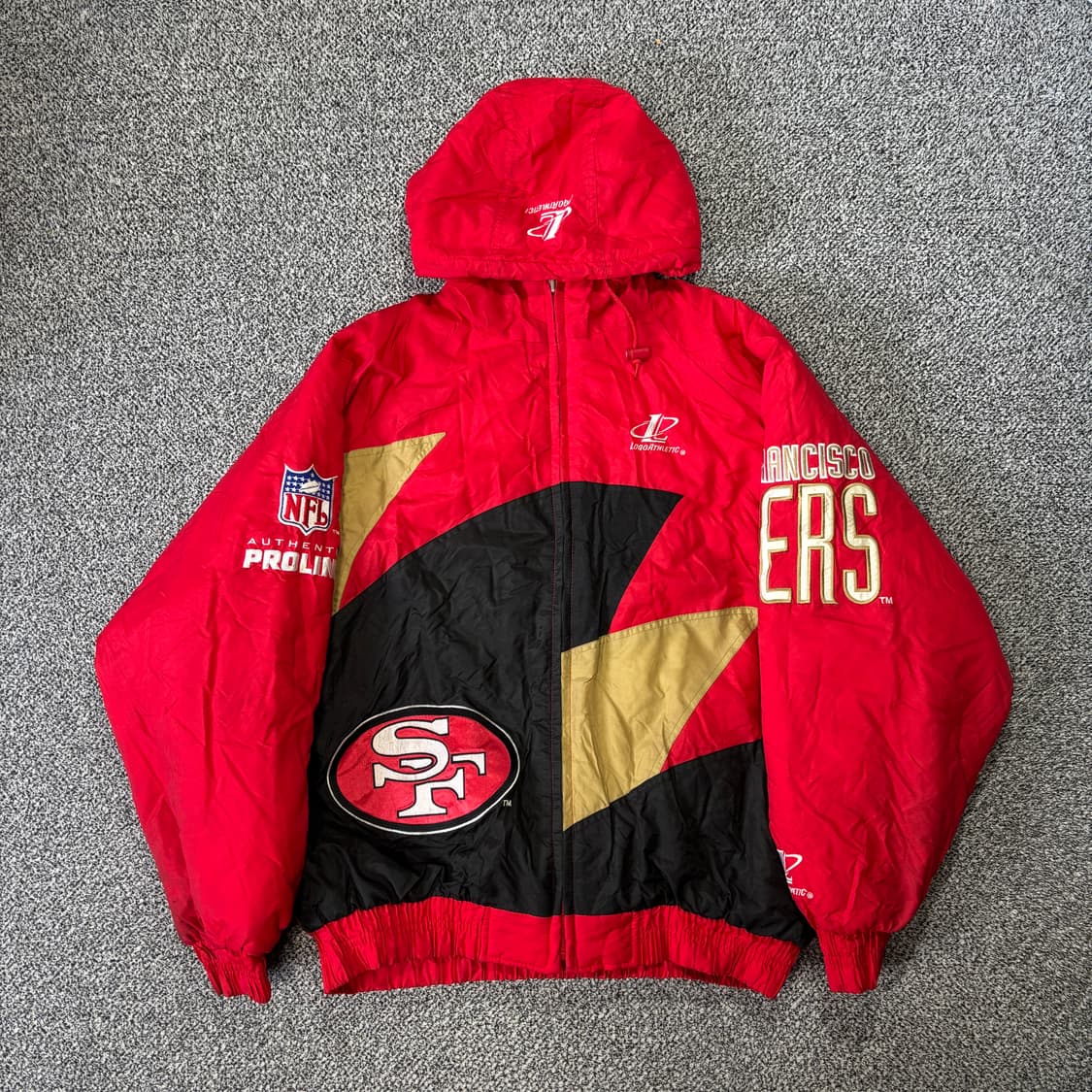 90s NFL 샌프란시스코 올드스쿨 점퍼 (XL) 상품이미지1