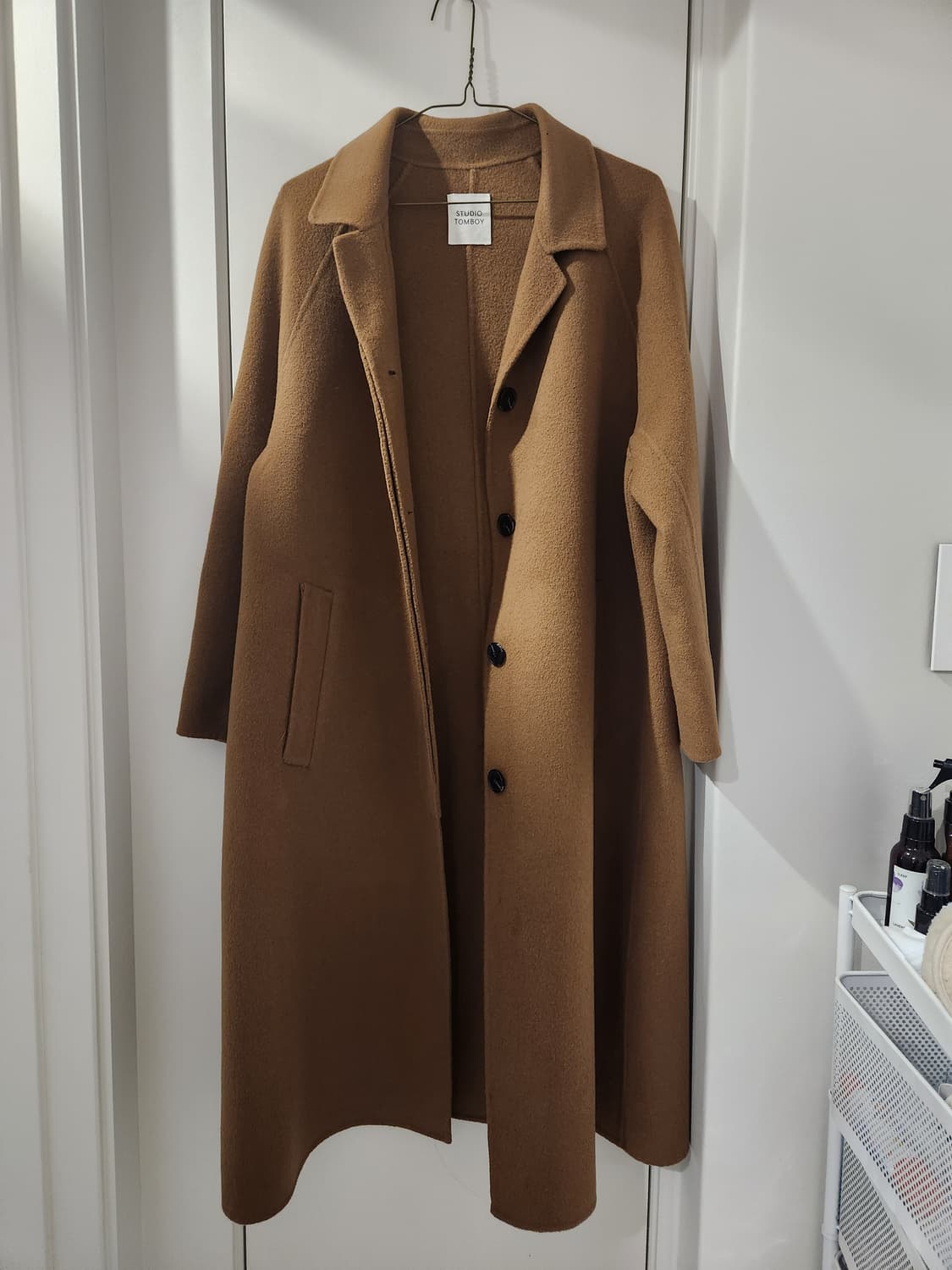 스튜디오톰보이. 울혼방카멜롱코트. 상품이미지4