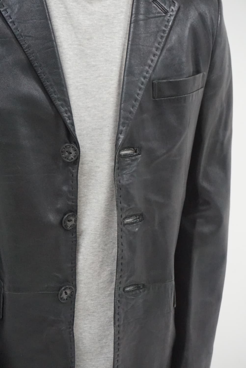 Jean Paul Gaultier Leather Blazer(46) 상품이미지6