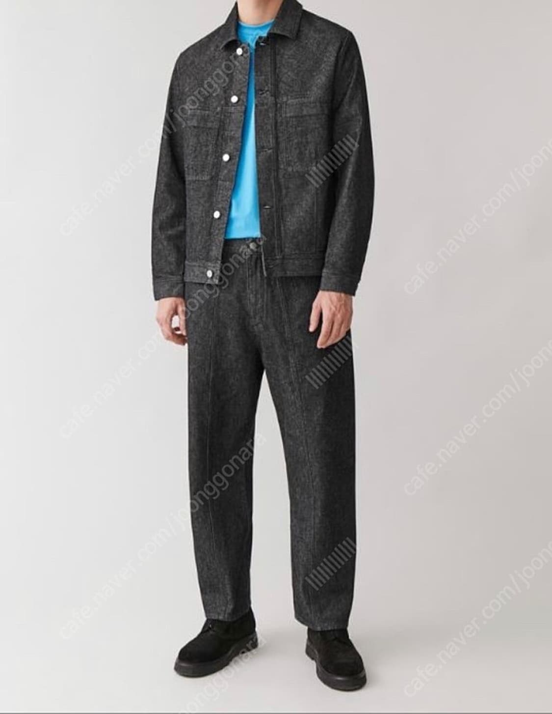 COS 오가닉 스트럭치드 데님 자켓 M 상품이미지7