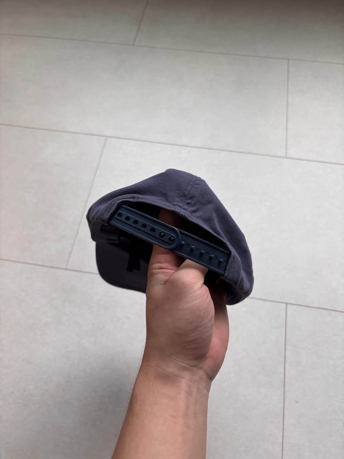 ZARA Faded Navy NY Athletic Cap 상품이미지4