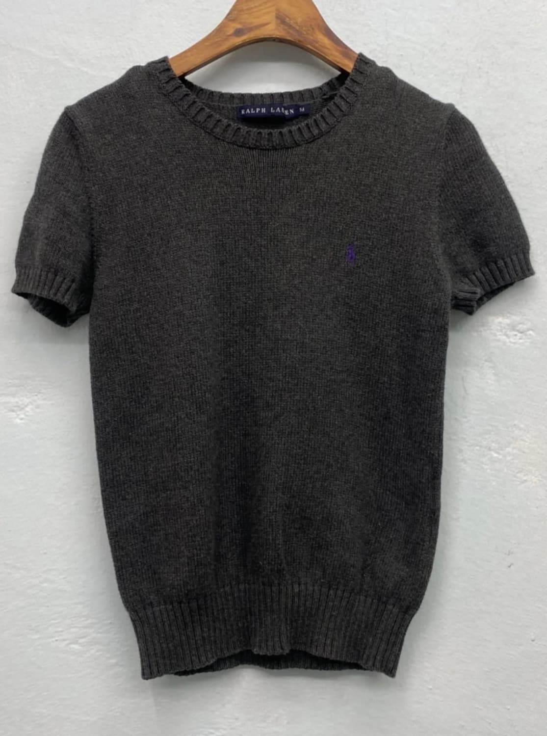 [8733]Ralph Lauren dark gray sweater 상품이미지4