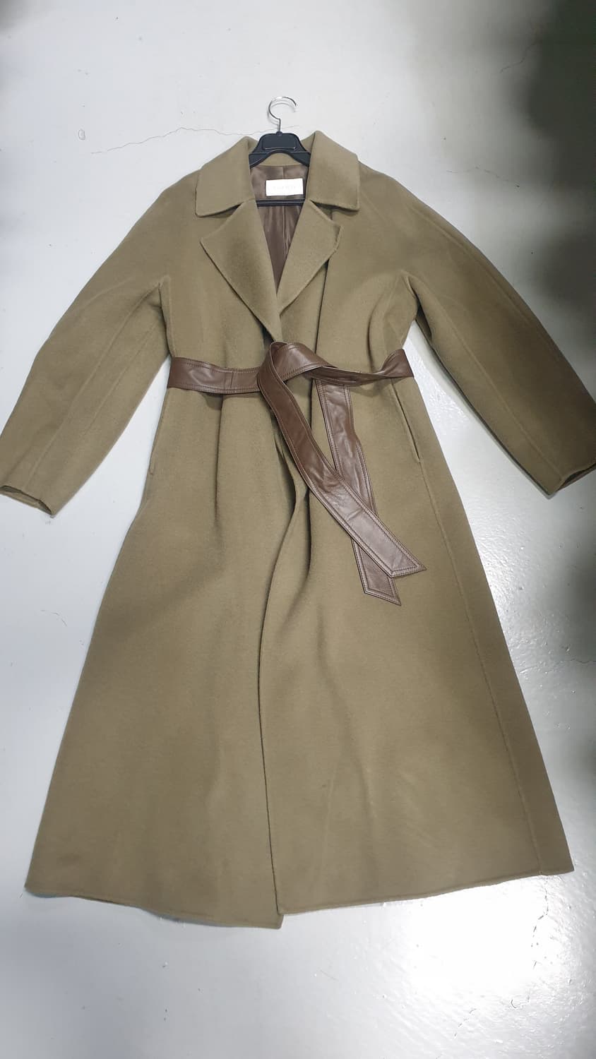 발렌시아 캐시미어 롱코트 55사이즈 상품이미지2