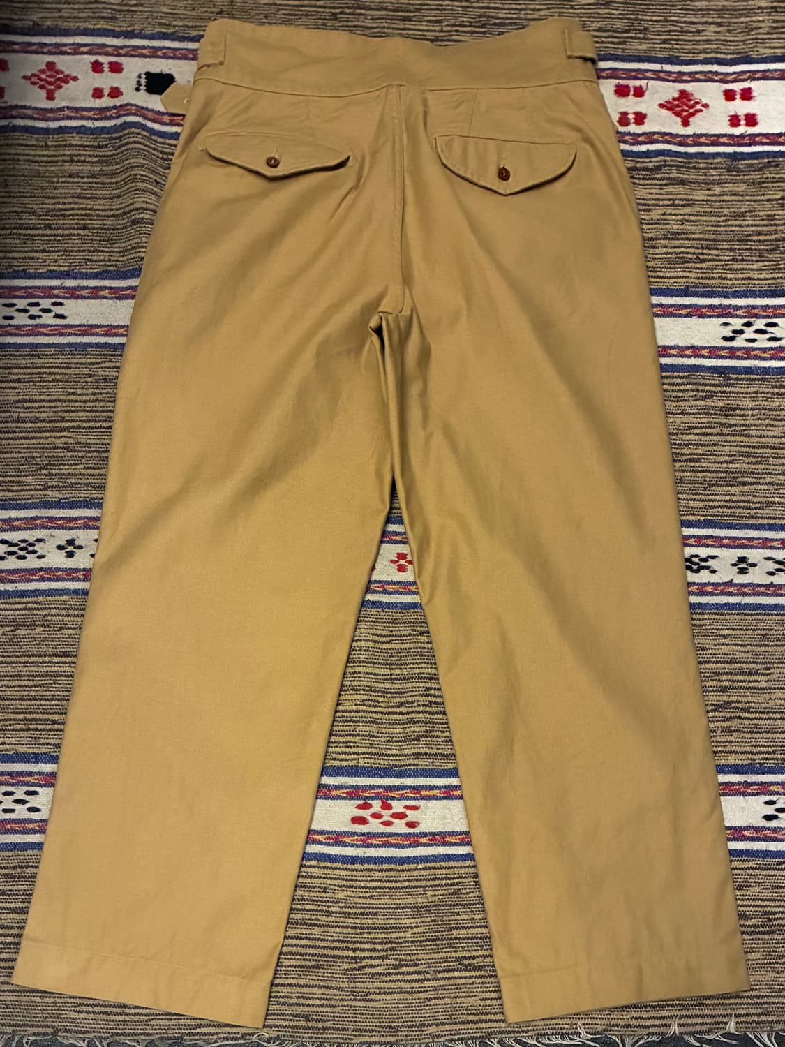 (L~XL)브론슨 논스탁 아미 투턱 구르카팬츠 카키베이지 상품이미지7