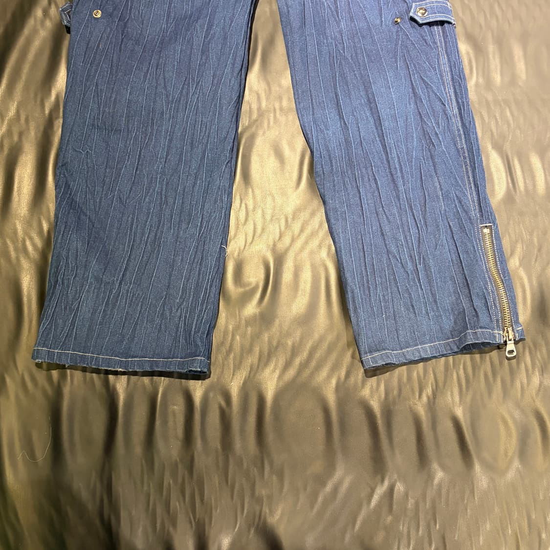 앤더슨벨 포켓 데님 카고 팬츠 상품이미지6