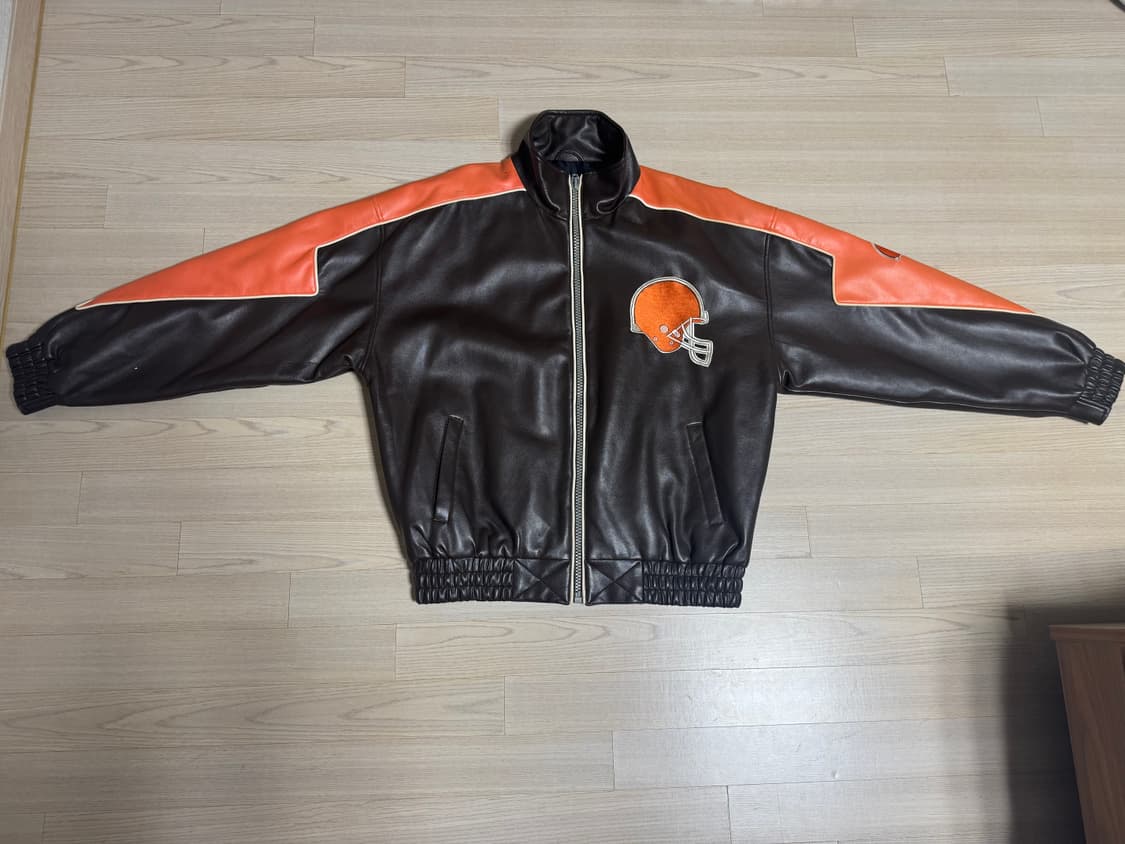 NFL  레더,가죽 바시티 자켓 상품이미지1
