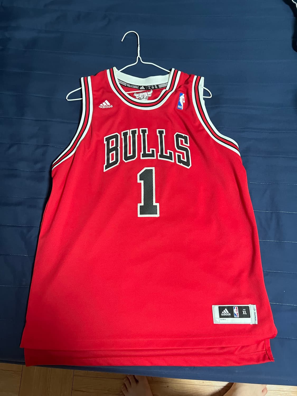 아디다스 nba 데릭로즈 시카고불스 저지  상품이미지1