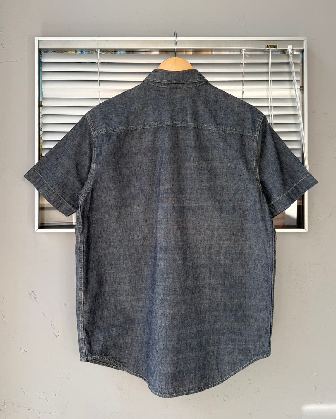 Levis jpn red tab denim half sleeve shir 상품이미지5