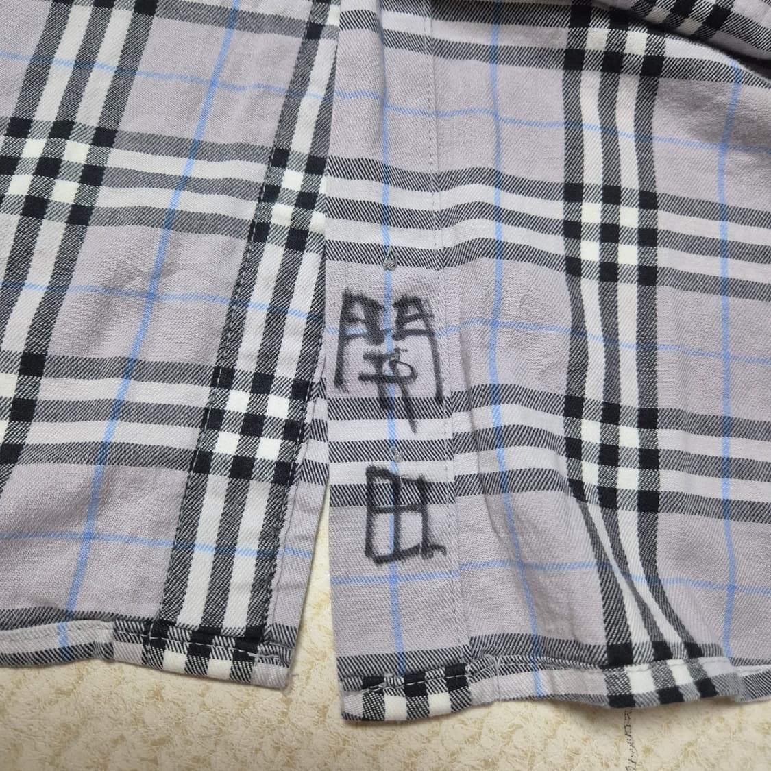 [올드 명품🔥] 90s 버버리 시그니처 노바 체크 셔츠 상품이미지7