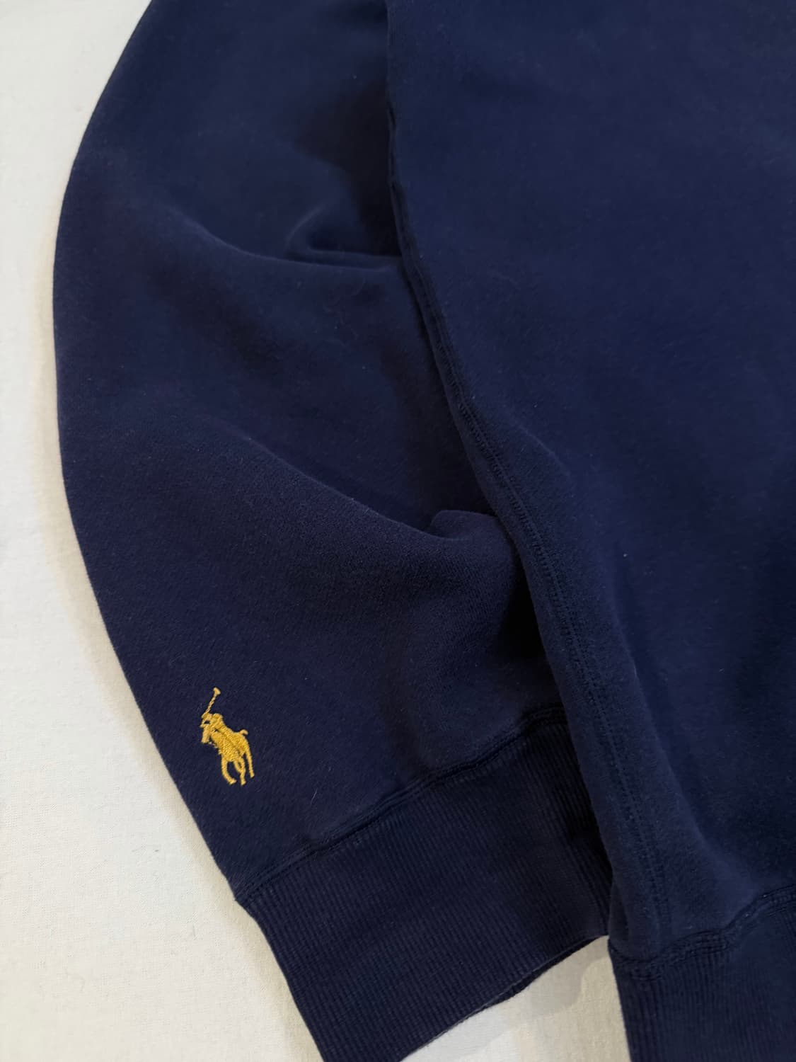 폴로 랄프로렌 X 빔즈 자수로고 후드티 네이비 상품이미지2