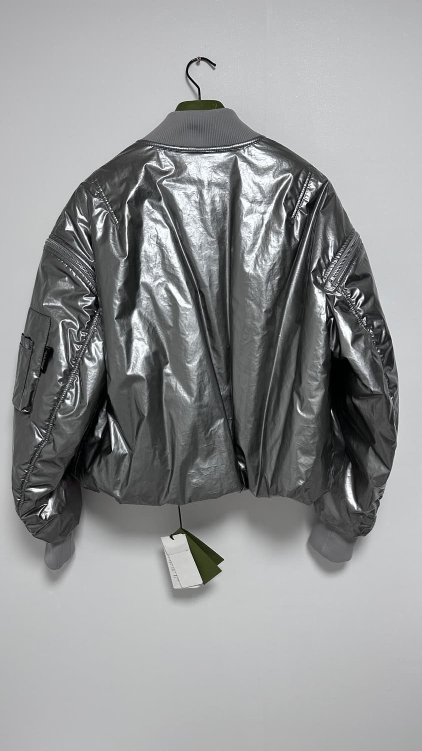 구찌 남성 실버 ma-1 점퍼 정품 새상품 50사이즈 상품이미지6