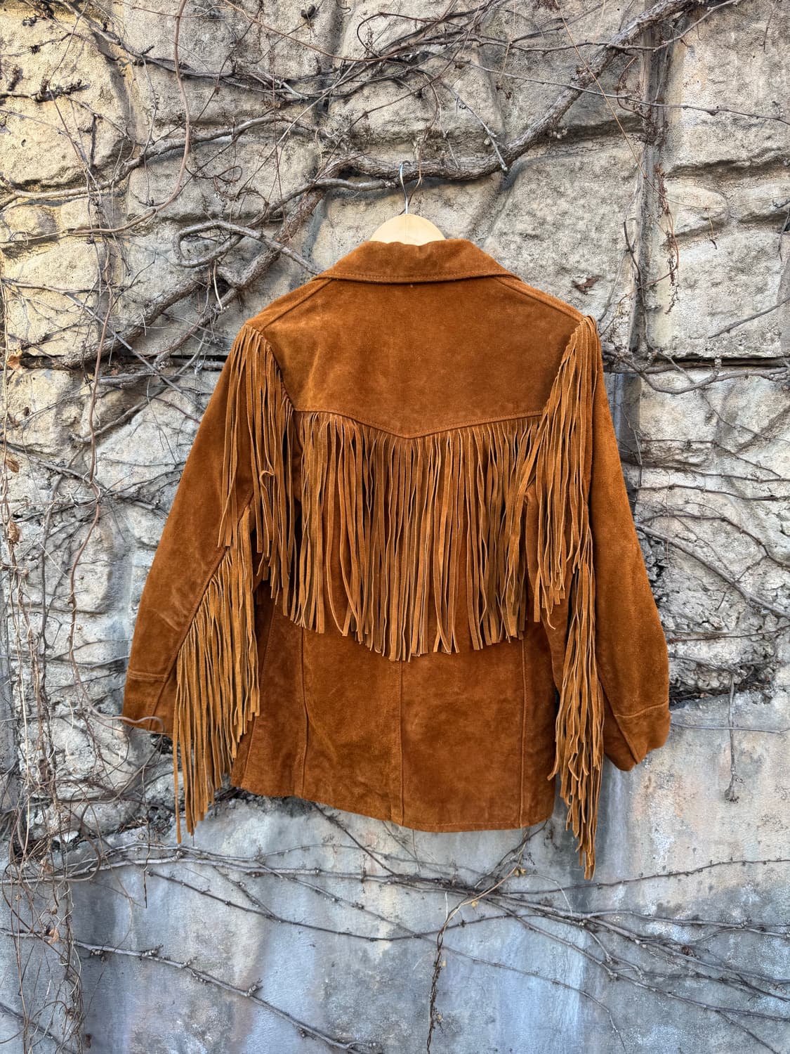 70s 쇼트 스웨이드 프린지 자켓 schott 웨스턴 가죽 자켓 상품이미지2